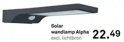 Karwei Solar wandlamp Alpha aanbieding