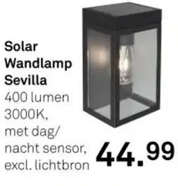 Karwei Solar Wandlamp Sevilla aanbieding