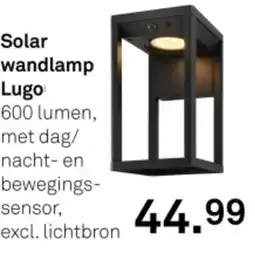 Karwei Solar wandlamp Lugo aanbieding