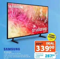 Albert Heijn SAMSUNG 4K televisie aanbieding