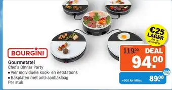 Albert Heijn BOURGINI Gourmetstel aanbieding