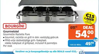 Albert Heijn BOURGINI Gourmetstel aanbieding