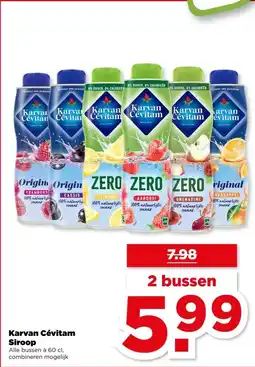 PLUS Karvan Cévitam Siroop aanbieding