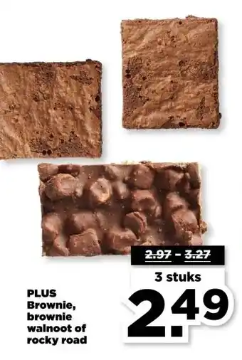 PLUS PLUS Brownie, brownie walnoot of rocky road aanbieding