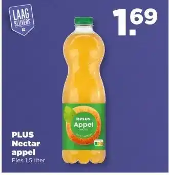 PLUS PLUS Nectar appel aanbieding