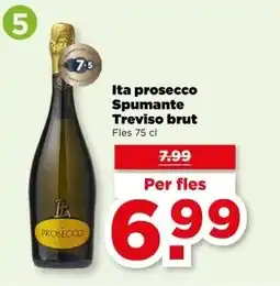 PLUS Ita prosecco Spumante Treviso brut aanbieding