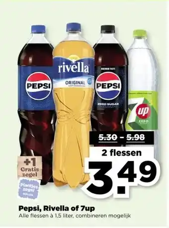 PLUS Pepsi, Rivella of 7up aanbieding