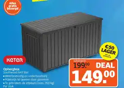 Albert Heijn Opbergbox aanbieding