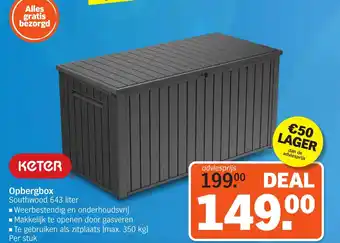 Albert Heijn Opbergbox aanbieding