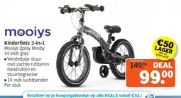 Albert Heijn mooiys Kinderfiets 3 in 1 aanbieding