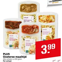 Coop PLUS Oosterse maaltijd aanbieding