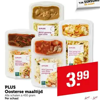 Coop PLUS Oosterse maaltijd aanbieding