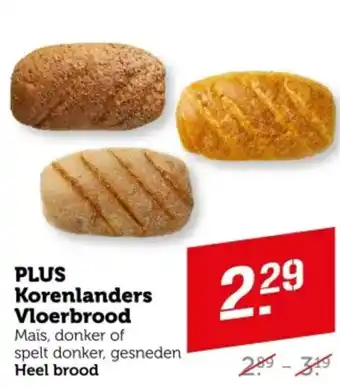 Coop PLUS Korenlanders Vloerbrood aanbieding