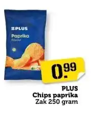 Coop PLUS Chips paprika aanbieding