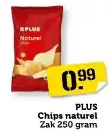 Coop PLUS Chips naturel aanbieding