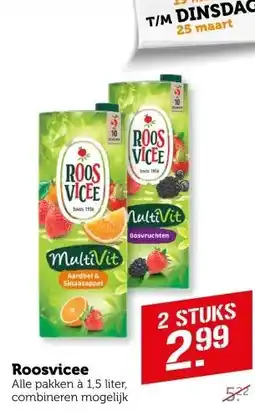 Coop Roosvicee aanbieding