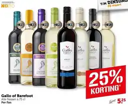 Coop Gallo of Barefoot aanbieding