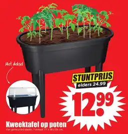 Dirk Kweektafel op poten aanbieding