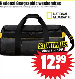 Dirk National Geographic weekendtas aanbieding