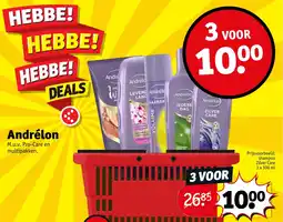 Kruidvat Andrélon aanbieding