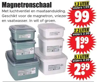 Dirk Magnetronschaal aanbieding