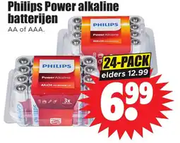 Dirk Philips Power alkaline batterijen aanbieding