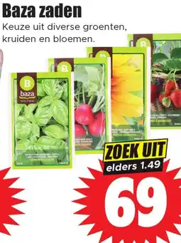 Dirk Baza zaden aanbieding