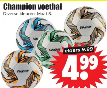 Dirk Champion voetbal aanbieding