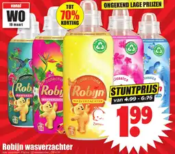 Dirk Robijn wasverzachter aanbieding