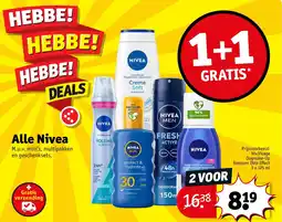 Kruidvat Alle NIVEA aanbieding