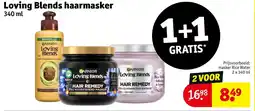 Kruidvat Loving Blends haarmasker aanbieding