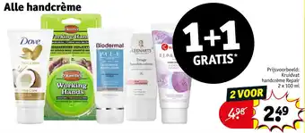 Kruidvat Alle handcrème aanbieding