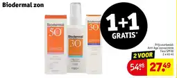 Kruidvat Biodermal zon aanbieding