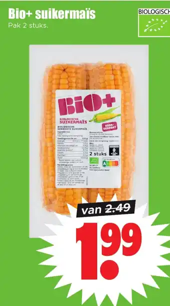 Dirk Bio+ suikermaïs aanbieding