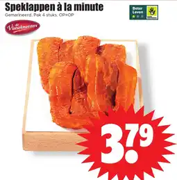 Dirk Speklappen à la minute aanbieding