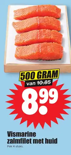 Dirk Vismarine zalmfilet met huid aanbieding