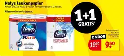 Kruidvat Nalys keukenpapier aanbieding