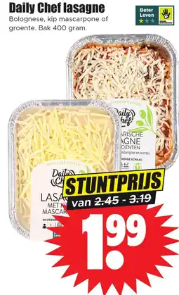 Dirk Daily Chef lasagne aanbieding