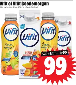 Dirk Vifit of Vifit Goedemorgen aanbieding