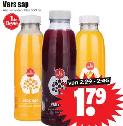 Dirk Vers sap aanbieding