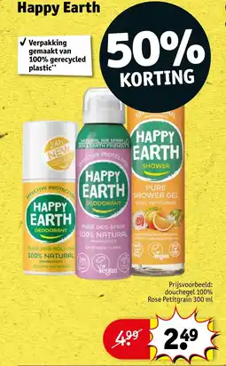 Kruidvat Happy Earth aanbieding