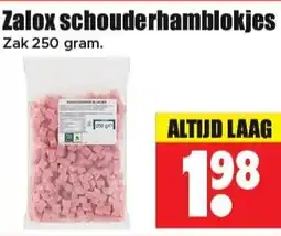 Dirk Zalox schouderhamblokjes aanbieding