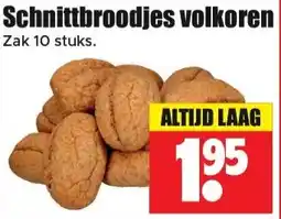 Dirk Schnittbroodjes volkoren aanbieding