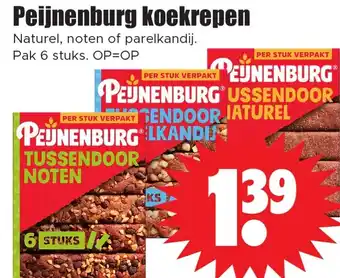 Dirk Peijnenburg koekrepen aanbieding