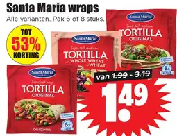 Dirk Santa Maria wraps aanbieding