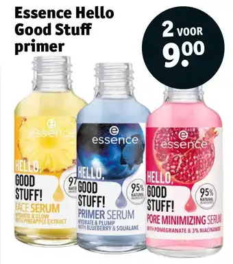 Kruidvat Essence hello good stuff primer aanbieding