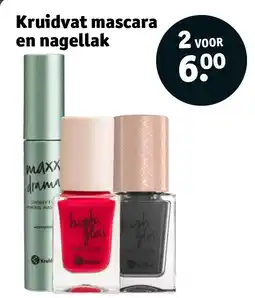 Kruidvat Kruidvat mascara en nagellak aanbieding