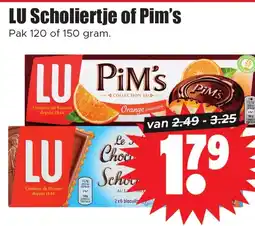 Dirk LU Scholiertje of Pim's aanbieding