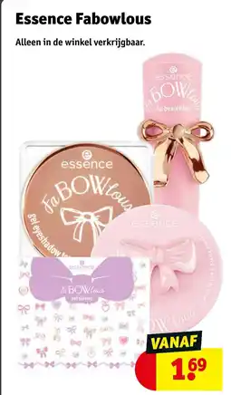 Kruidvat Essence Fabowlous aanbieding