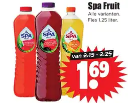 Dirk Spa Fruit aanbieding